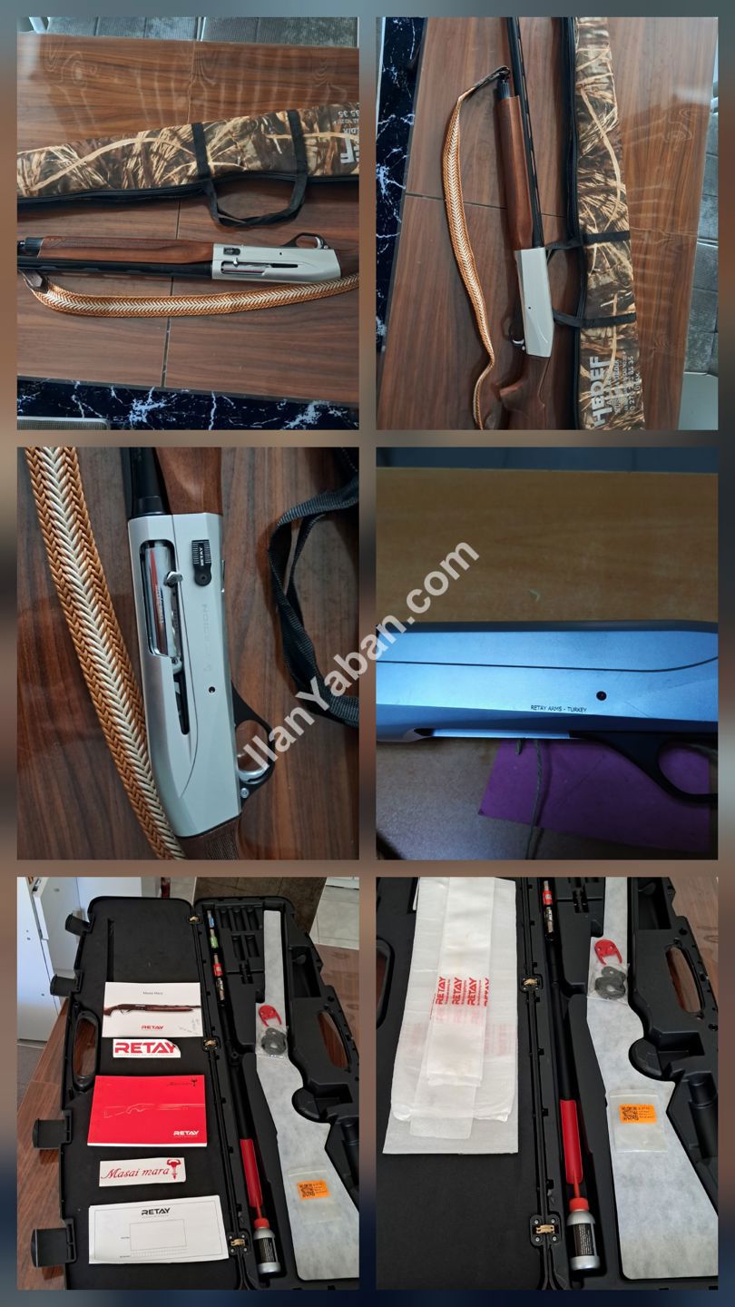  Retay Gordion yarı otomatik yivsiz av tüfeği