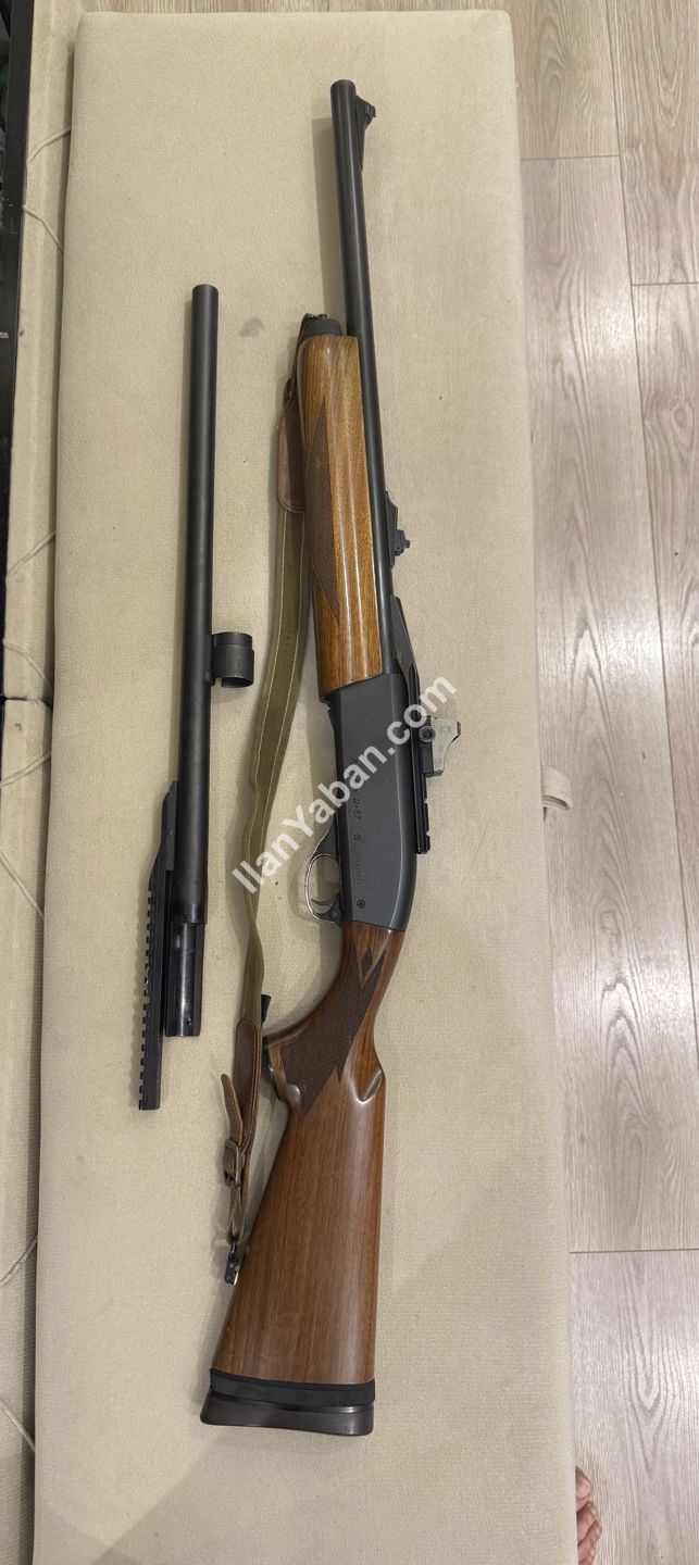 Remington 1187 riffles çift namlu